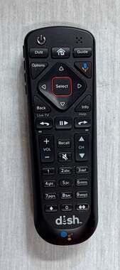 Dish Network 54.0 UHF 2G Voice Remote Control for Hopper